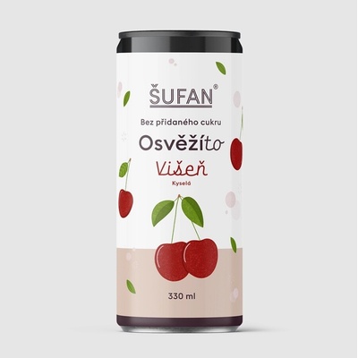 Šufan OsvěžíTo kyselá višeň 330 ml