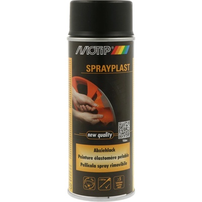 Motip Spray Plast Fólia v spreji, odtieň - čierna lesklá 400ml