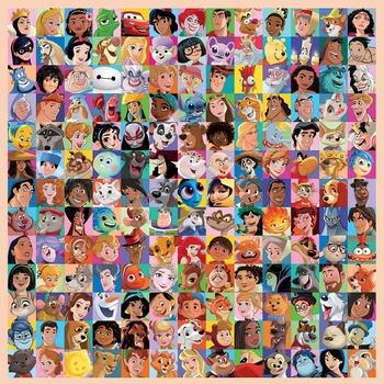 Hachette - Puzzle Who's who Disney? - 1 000 piese