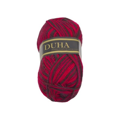 Dúha 50 g – 421 červená, čierna