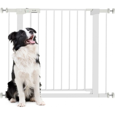 PawHut 75 - 96 cm detská bezpečnostná brána s automatickým zatváraním