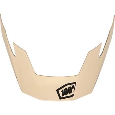 100% Altis Replacement Visor Tan