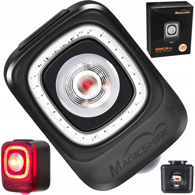 Magicshine Seemee 200 V3.0 6f USB zadní černé