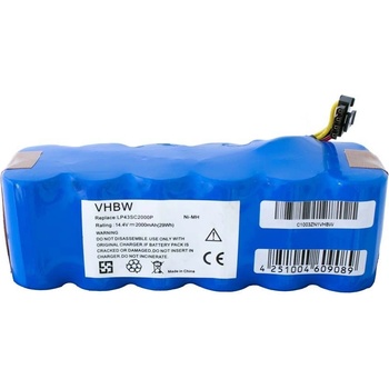 VHBW Батерия за Profimaster Robot 2712 / Ecovacs Deebot CR120 / iLife X500, 2000 mAh (800106366)