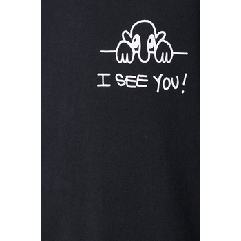 Neil Barrett Памучна тениска Neil Barrett Slim "I See You (MY70261A.Y529.524N)