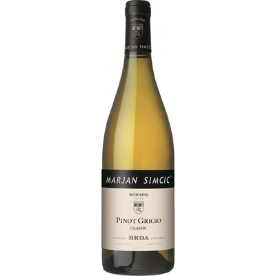 Marjan Simcic Pinot Grigio Classic 2023 Bílé 14% 0,75 l (holá láhev)