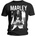 Bob Marley Black & White Black M Риза (BMATS04MB02)