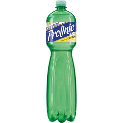 Poděbradka ProLinie Jemně perlivá citron 1,5 l