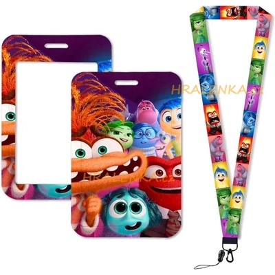 Šňůrka na krk 24463 s cedulkou na ID karty Inside Out