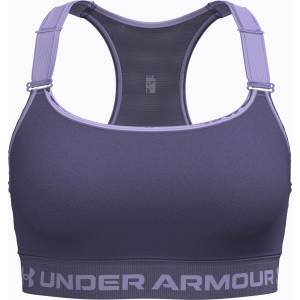 Under Armour Спортен сутиен Under Armour HeatGear High purple luxe/purple crest