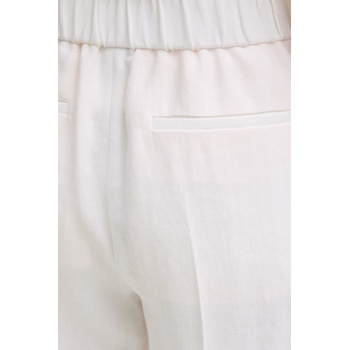 BOSS Къс панталон дамски с лен Tianala (50557429)