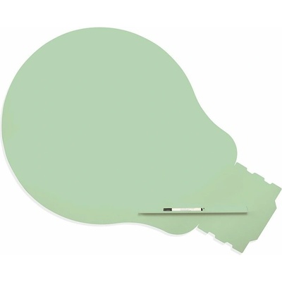 ROCADA Skin Shape Idea 6461-6019 tvar žárovky, 150 x 100 cm pastelová zelená RAL 6019