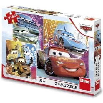 Image 1 of Dino - Puzzle 3x55 Cars: Friends - 40 - 99 piese