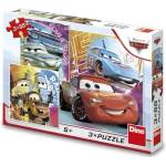 Dino - Puzzle 3x55 Cars: Friends - 40 - 99 piese
