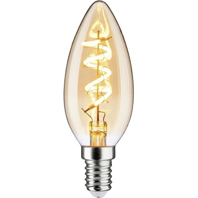 Paulmann Vintage Edition LED svíčka E14 230V 4W 1800K stmívatelné zlatá