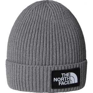 The North Face Детска зимна шапка (beanie) The north face Kid's TNF Logo Box Cuffed Beanie - TNF Medium Grey Heather - размер One Size (904-4518-0611)
