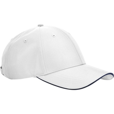 Beechfield B 195R Team Sports-Tech 6 panelová COT53195R49999-white/frenc Bílá/navy