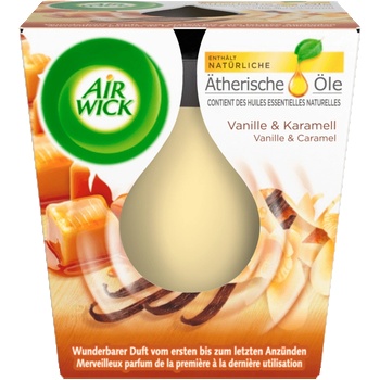 Air Wick Ароматна свещ AirWick за добро настроение Vanilla &Caramel (7483837819)