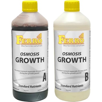 FERRO OSMOSIS GROWTH A&B - тор за растеж (в почва / хидро, за осмозна вода) (51002y)