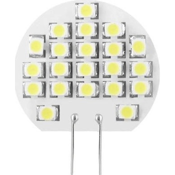 Whitenergy Led žárovka G4 21 SMD 3528 1W 12V studená bílá