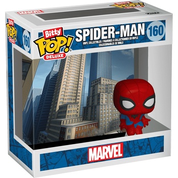 Funko Мини фигура Funko Bitty POP! Deluxe: Spider-Man - Spider-Man (Cityscape) #160 (101496)