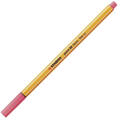 Stabilo Point 88 fine 040 neonově červená