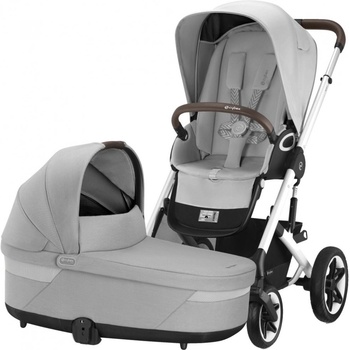 CYBEX Talos S Lux + Cot S 2024 Lava Grey Silver Frame