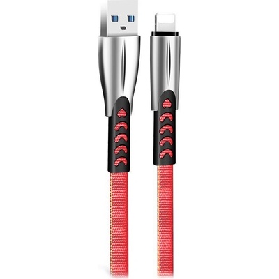 ColorWay CW-CBUL010-RD USB 2.0 - Lightning, 2.4A, 1m, červený