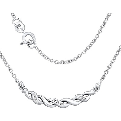 SILVEGO Stříbrný aspen se zirkony ZTJ41031 – Hledejceny.cz