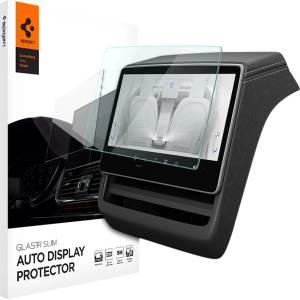 Spigen Матов стъклен протектор Spigen - Glas. tR Slim Anti-Glare Matte (AGL07586) - Tesla Model Y (2026/2025) / Model 3 (2026/2025/2024) - Прозрачен