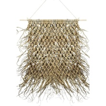 Tapisérie pletený obdélník palmového listí na hůlce - 3*65*80cm - Mars & More