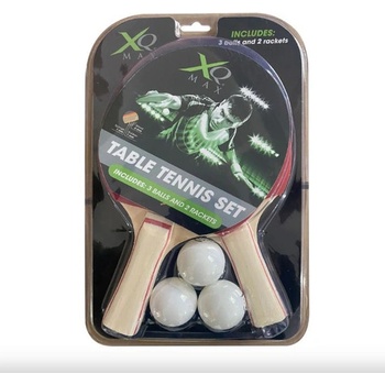 S-Sport Комплект хилки за пинг-понг с 3 топчета xq max