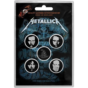 RAZAMATAZ значки metallica - wherever i may roam - razamataz - bb085