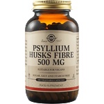 Solgar Psillium Husks Fiber 500 mg, 200 vegetable capsules