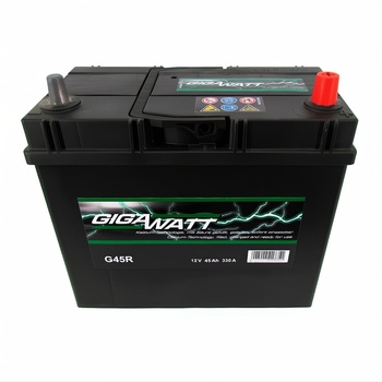 GIGAWATT 45Ah 330A right+ Asia