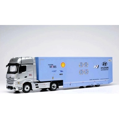 Mercedes Benz Actros MP4 Hyundai WRC Šedá IXO 1:43