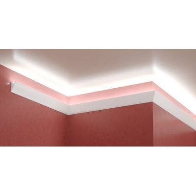 Ld-10 Декоративен профил за скрито led осветление ► 2метра (ld10)