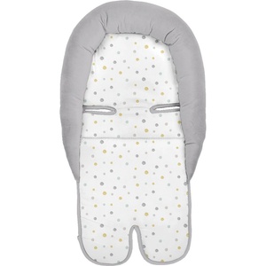 Kikkaboo Мемори подложка за столче за кола Kikkaboo - Dots, Grey (31106010043)