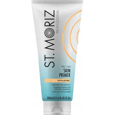 St. Moriz Pre-Tan Skin Primer sprchový peeling před aplikací samoopalovacích přípravků 200 ml