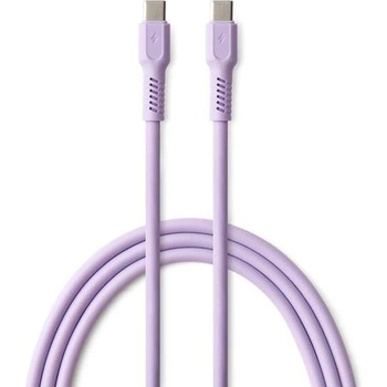 Colorum Кабел Colorum - 14987, USB-C/USB-C, 1.8 m, лавандула (14987)