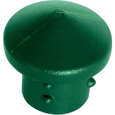 Čepička sloupku HDPE PVC 6/4", zelená