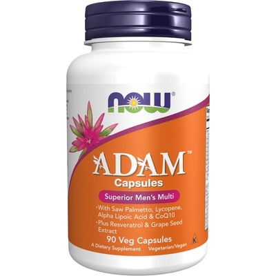 NOW NOW Adam Mens Multiple Vitamin, 90 Veg Capsules