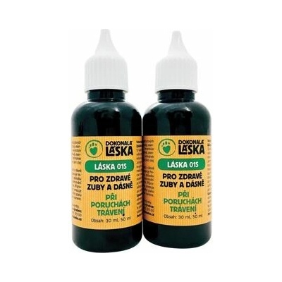 Dokonalá Láska 01S Pro zdravé zuby a dásně psů 30 ml