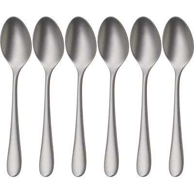 WMF Лъжичка за кафе merit, комплект от 6 бр. , сребърен, wmf (wm1140966310)