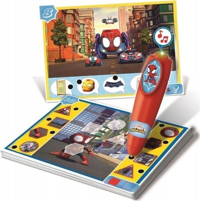 Clementoni Клементони Quizzy Spidey 10-минутна настолна игра с въпроси (GXP-915266)