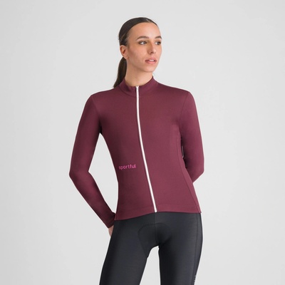 Sportful CLASSIC THERMAL dámsky deep bordeaux