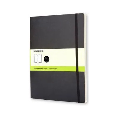 Moleskine Moleskine Soft Extra Large Plain Notebook Black | Moleskine