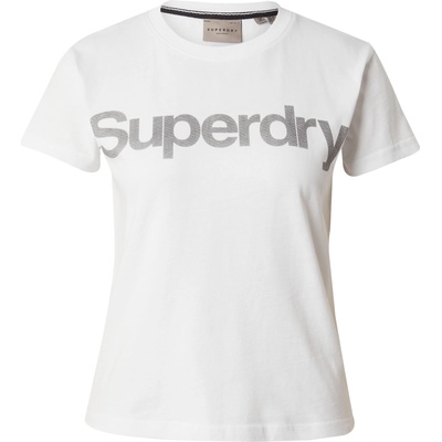 Superdry Тениска бяло, размер 6