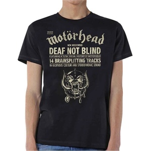 Motörhead Deaf Not Blind Black M Риза (MHEADTEE44MB02)