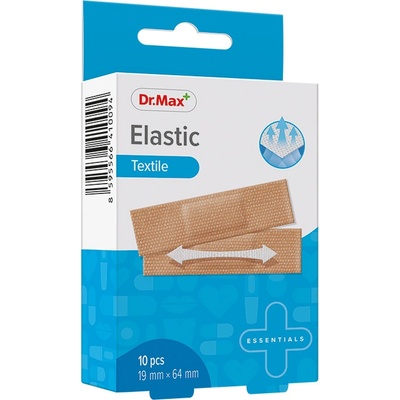 Dr. Max Elastic Textile 19 mm x 64 mm náplast 10 ks